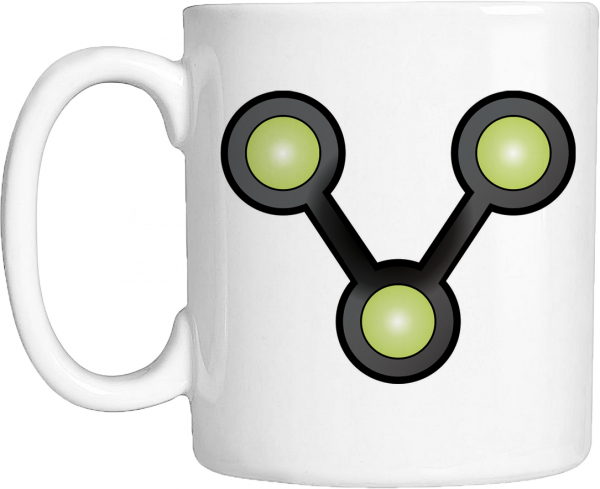 Caneca com o Símbolo do Brainiac